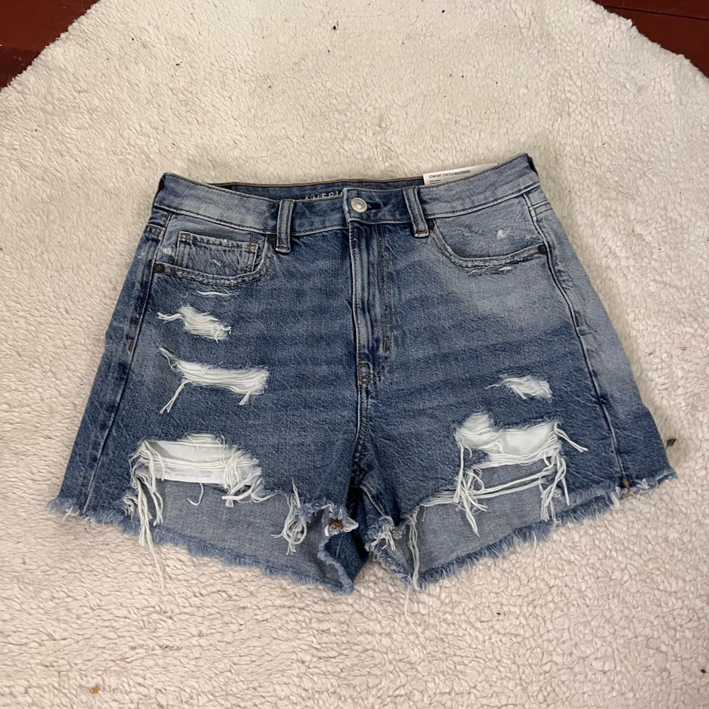 american eagle mom shorts
